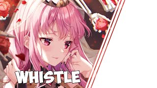 Nightcore - Whistle (Hoodie Forester & Young Jae) (Lyrics)