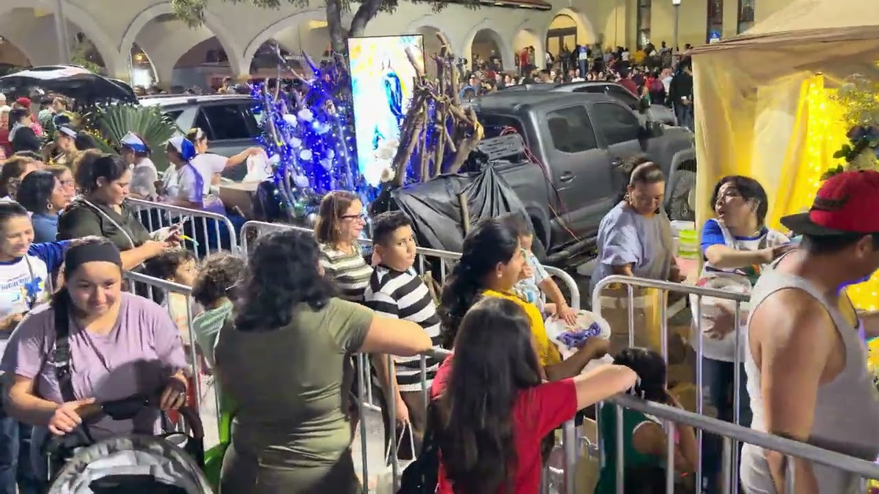 Así celebra la gritería los Nicaragüense en la ciudad del sol Miami “quien causa tanta alegría ‘