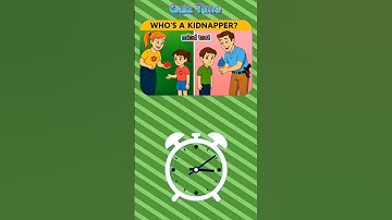 How is the kidnapper #shortvideo #quiztime #viral #fyp