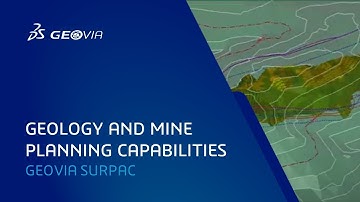 Discover the Capabilities for Geology and Mine Planning | Surpac | GEOVIA