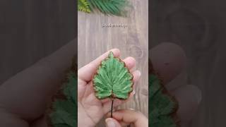 awesome 🍃 leaf | #leaf #pipecleanercrafts #diy #craft #tutorial #handmade #ideas