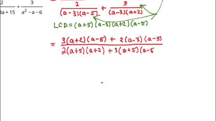 College Algebra - 6.3 Complex Fractions HW Help
