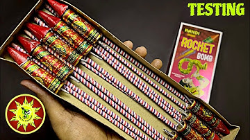 Rocket Bomb Testing Nandi Brand | Diwali crackers testing video | Suraj Ke Experiment