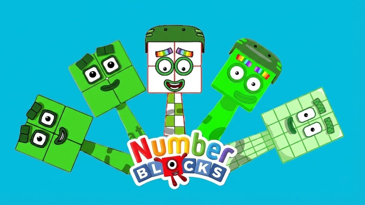 Sprunki OC All Fourteen From Numberblocks Phase 1～3