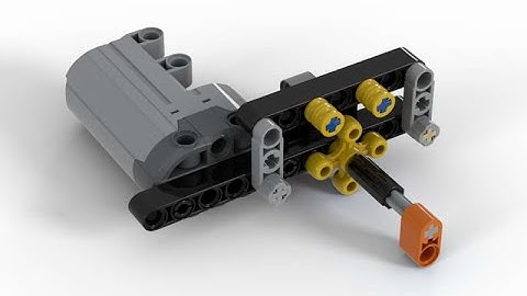 Lego Technic 90 Degree Stepper Mechanism W/ Servo Motor (Concept)