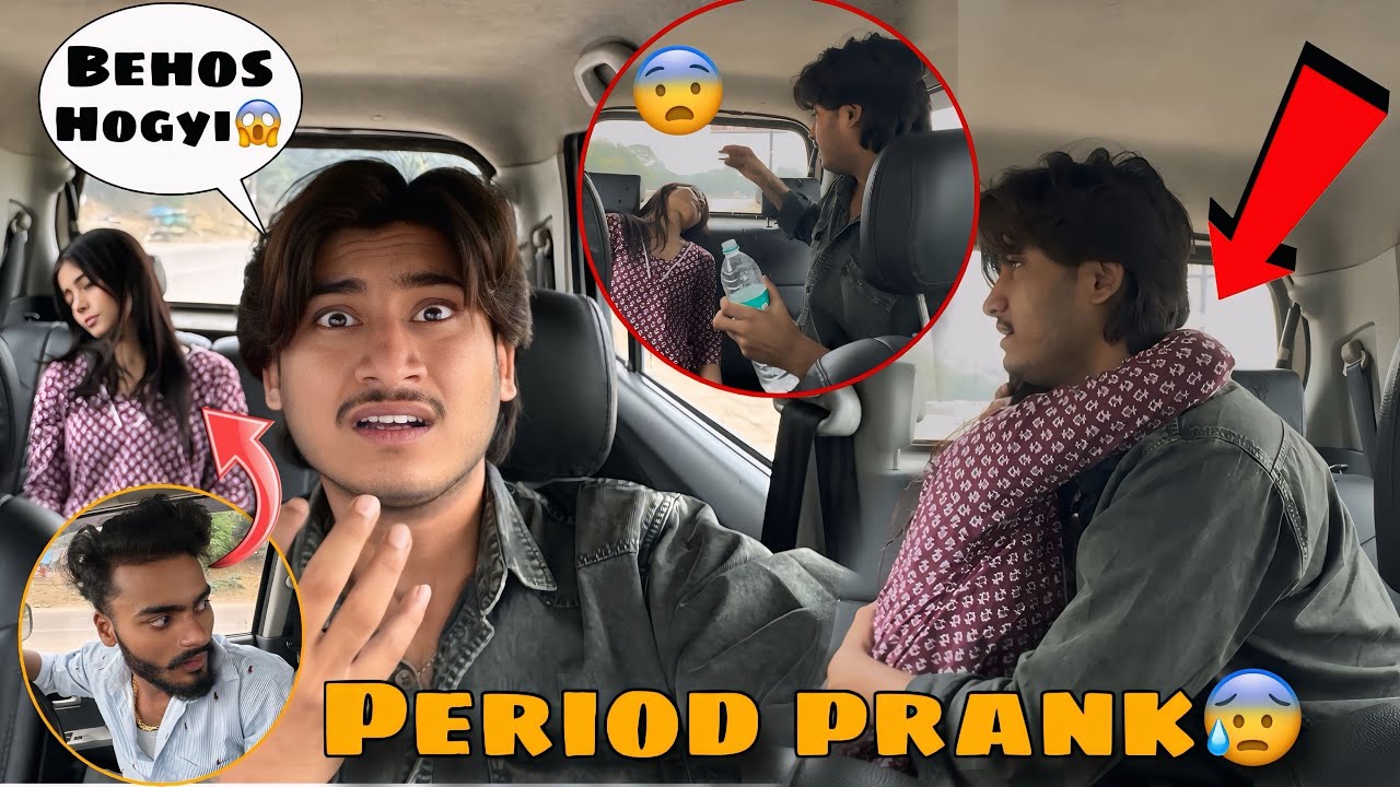 Period Cramp Prank Turned Emotional😭 | unexpected Moment 😳