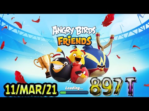 Angry Birds Friends All Levels Tournament 897 Highscore POWER-UP walkthrough