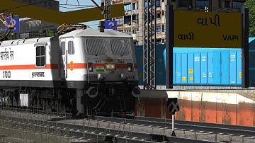 First LHB Run of Hazrat Nizamuddin-Pune Darshan Express with TKD Wap7||IR-MSTS|| Open Rails||