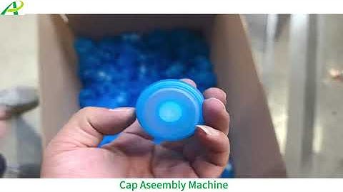 AVIRTECH--automatic cap lid liner inserting assembly machine