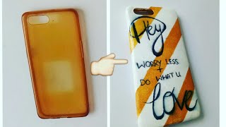 Reuse Old Phone Case || How To Make Phone Cover At Home || Phone Cover Making With Acrylics