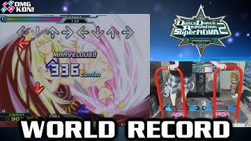 【DDR SuperNOVA2】 DoLL 【D-Expert】 World Record PFC AAA 999,800