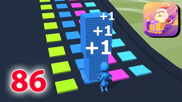 Stack Colors - Level 86 - NEW GAME - New Update Gameplay Walkthrough - All Level (iOS, Android)