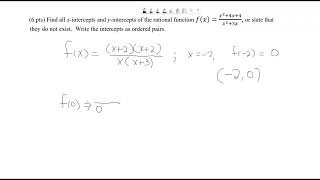 Famous CA Finding X- and Y- Intercepts of a Rational Function Net Worth