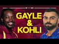 Chris gayle et virat kohli allent grand  superstars des frappeurs de cricket  antilles contre inde