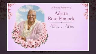 In Loving Memory of Ailette Rose Pinnock - Edited Film Capture