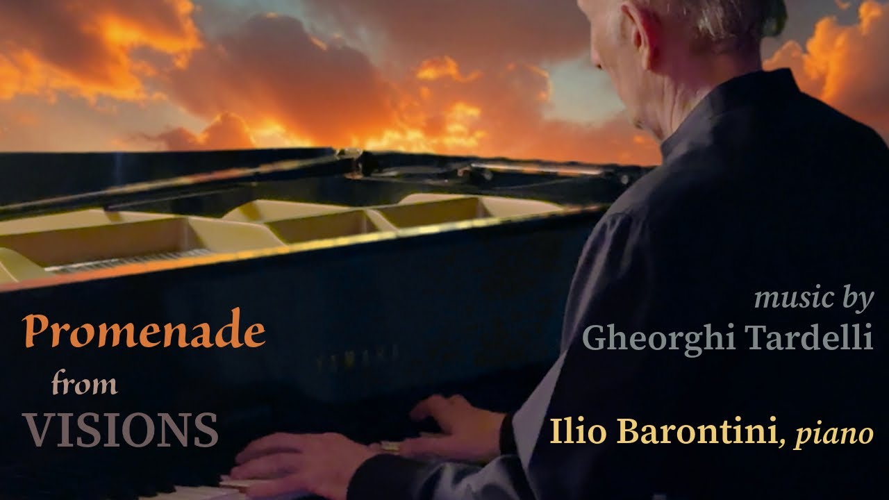 Promenade. Ilio Barontini, piano