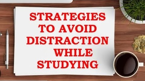 Some Tips to avoid Distractions while Studying #youtube #youtuber #study