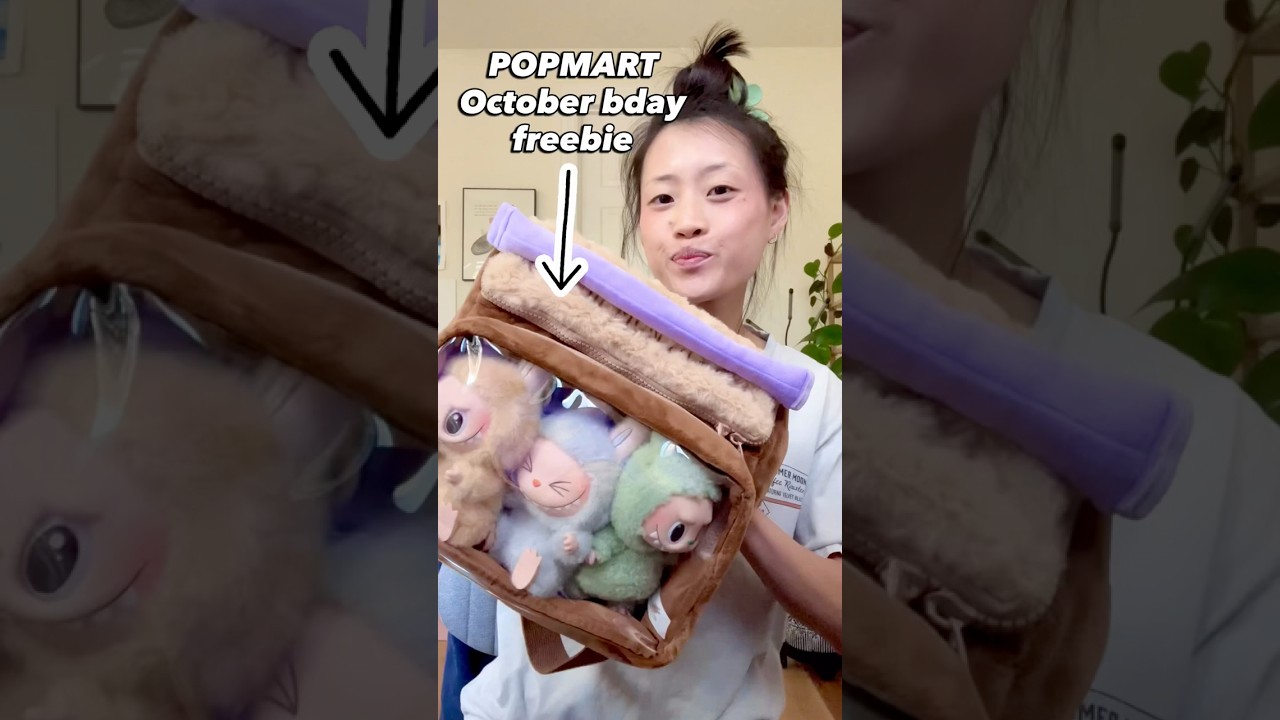 @popmartusa Рюкзак Labubu ко дню рождения в октябре!