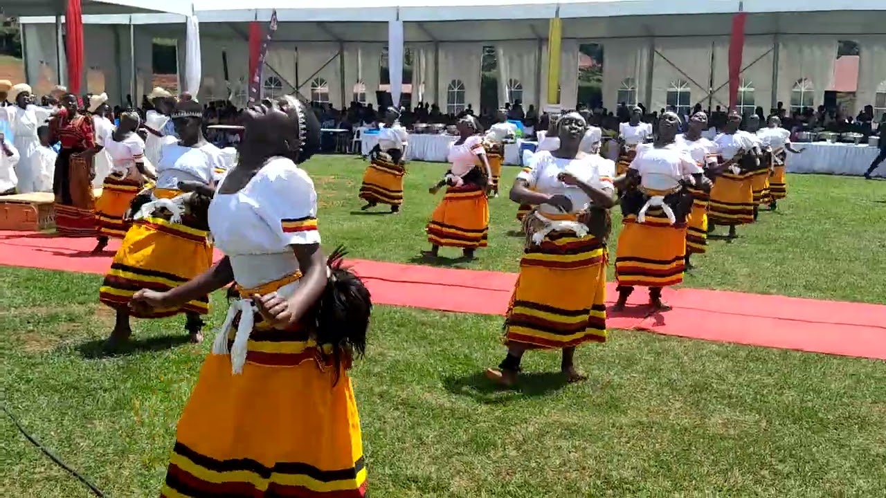 ABAYIZI OKUVA KU ST.CHARLES LWANGA TRAINING CENTRE NGA BATUSANYUSA NGA TUGAJUZA OLUNAKU LWE SSAZA