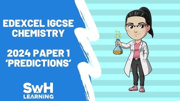 Edexcel IGCSE Chemistry 2024 