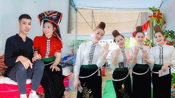 ĐÁM CƯỚI DÂN DÂN TỘC THÁI TÂY BẮC CÔ DÂU XINH ĐẸP THUỲ TRANG & CHÚ RỂ ĐỨC LONG BẢN ĐÁN YÊN CHÂU 