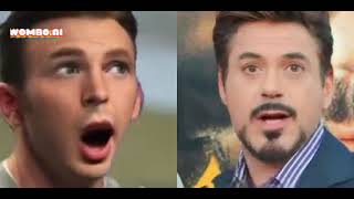 Iron Man And Captain America Wombo.ai Khalnayak Hoon Main ..... ...