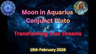 Moon In Aquarius Conjunct Pluto 15Th February 2026