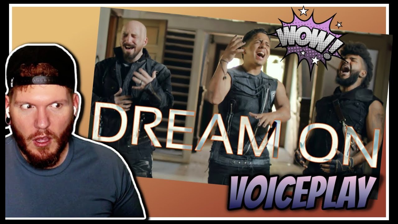FIRST TIME VoicePlay DREAM ON Reaction | VoicePlay and Omar Cardona cover Aerosmith's DREAM ON