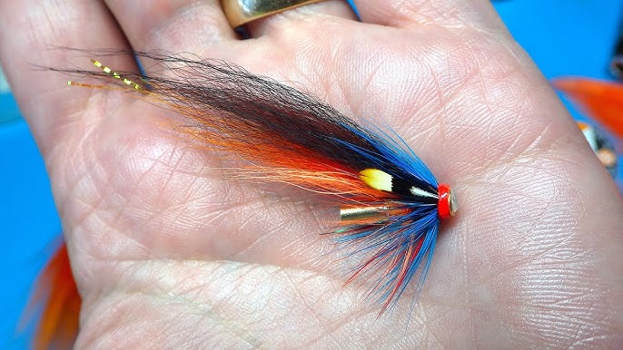 Tying a Red Devil Shrimp Salmon Fly by Davie McPhail 
