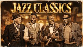 Jazz Classics 50s-60s-70s 🎶🎷 Nat King Cole, Louis Armstrong, Ray Charles, Frank Sinatra