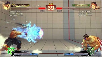 SSF4 AE 2012 - NoobTron (E Honda) Vs KaizenMaster (Ryu) - Casuals