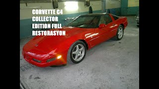Corvette C4 Collector Edition Full Restorasyon
