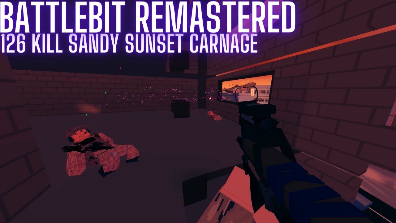INSANE 126 Kill Gameplay With The P90 On Sandy Sunset | BattleBit Remastered