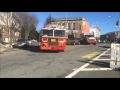 COMPILATION OF THE 5 FDNY RESCUE TRUCKS AND 7 FDNY SQUAD UNITS RESPONDING IN NEW YORK CITY.  2