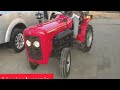 NEW MODEL.मैंने भी चला कर देखा .सबसे छोटा tractor.  Massey ferguson 20 HP ट्रैक्टर 1 सिलेंडर में