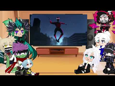 Shadow Izuku and co. React to Spider-Man VS Deku (Marvel VS My Hero Academia) | DEATH BATTLE!
