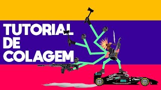 Como fazer colagem no Illustrator (Tutorial PASSO A PASSO) screenshot 2