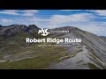 Robert ridge route alpine tramping hiking series  new zealand