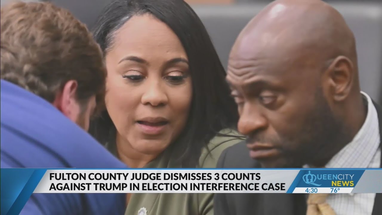 Judge dismisses some charges against Trump in the Georgia 2020 election ...