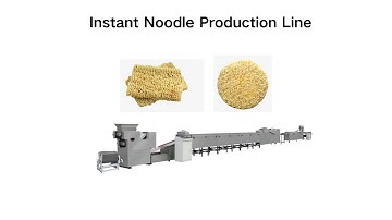 Automatic Instant Noodle Production Line – High Efficiency Instant Ramen Making Machine