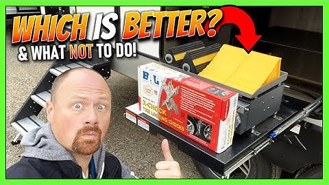 🤔What are the BEST RV Chocks And What to Avoid! ✋
