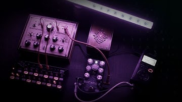 SynthCone VISMUTH with Korg SQ-1 and Zen Audio VOSKHOD-2  :  DRONE Dark Ambient jam  :   by GIPNOZER