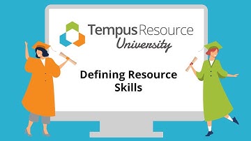 Define a Skills Matrix for a Resource in Tempus Resource
