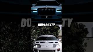 Rolls Royce vs.  Toyota supra￼￼