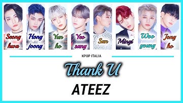 ATEEZ - THANK U [Color Coded/Sub Ita]