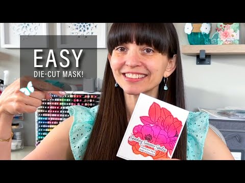 Use Your Dies as Masks for Bold Color!