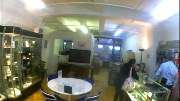 Digital Clock with Hidden Camera Mirror