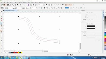 Corel draw Tips & Tricks Make two lines the same