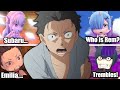 All Subaru Deaths &amp; Reaction in Re:ZERO Starting Life in Another World Prophecy of the Throne (Game)