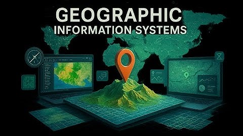 محاضرات تعريفيه عن نظم المعلومات الجغرافيه والذكاء الاصطناعي الجغرافي